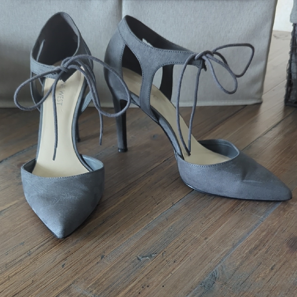 Nine West Charcoal Women's Heels